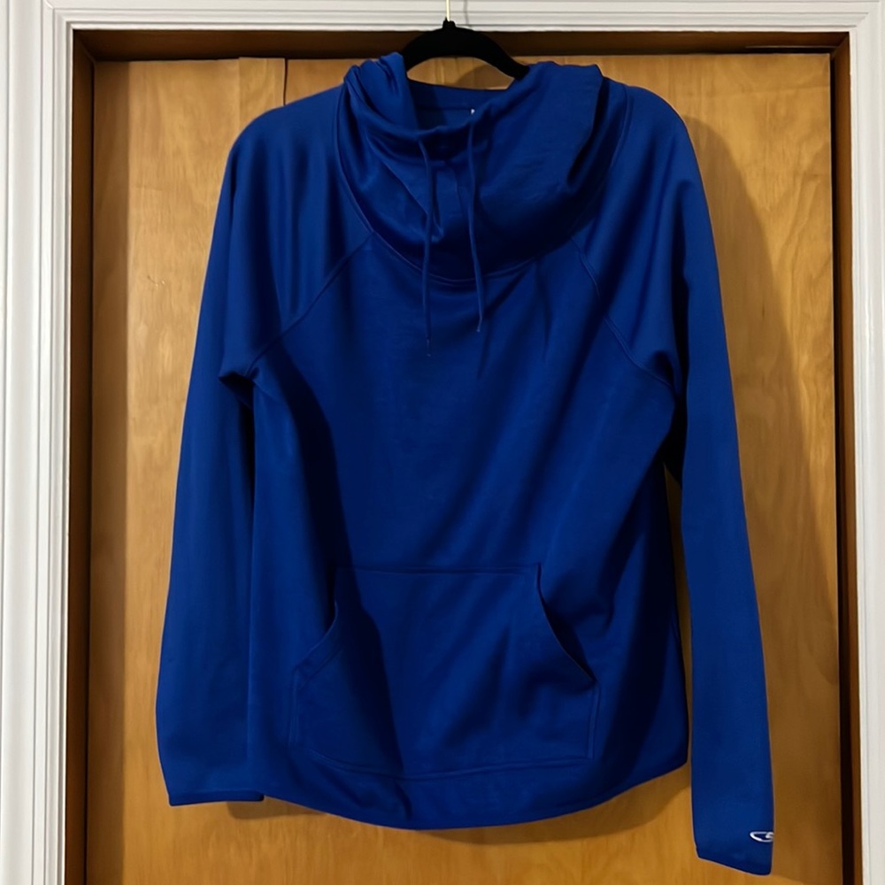 Cowl neck hoodie